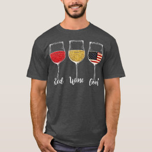 Camiseta 4 de julho, vinho tinto Legal