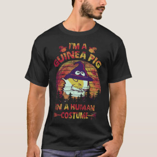 Camiseta 4 Fantasias de Porquinho-da-Índia para Humanos