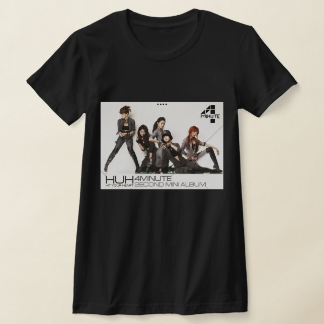 Camiseta 4 Minutos Ele Atingiu Seu Coração (Postura )