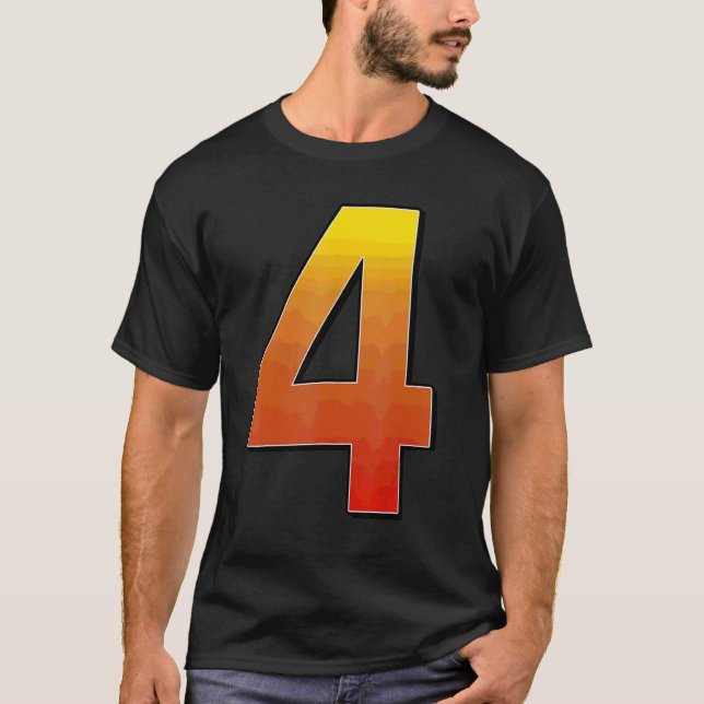 Camiseta 4.o aniversário (Frente)