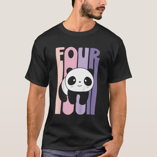 Camiseta 4 Panda 4º B-Dia (Frente)
