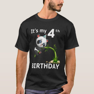 Camiseta 4 Panda 4º Py Animal Panda