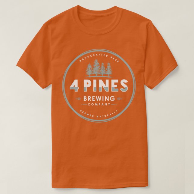 Camiseta 4 pinos Aproveitem T (Frente do Design)