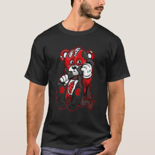Camiseta 4 Red Thunder Tee Heartbreak Money Drill Retro Red