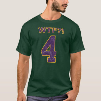 Camiseta #4 WTF?! Brett Favre Viquingues?