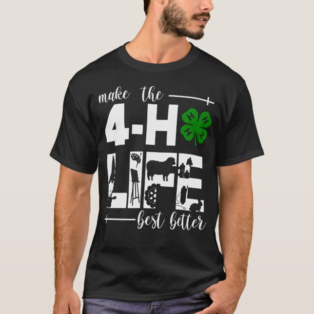 Camiseta 4H Faça o Melhor Melhor (Frente)
