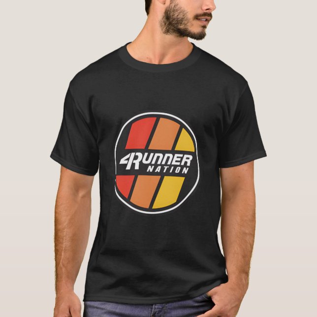 Camiseta 4Runner Nation Trd Stripe Badge (Frente)