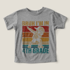 Camiseta 4th Grade Ready Cute Back to School Character Tee