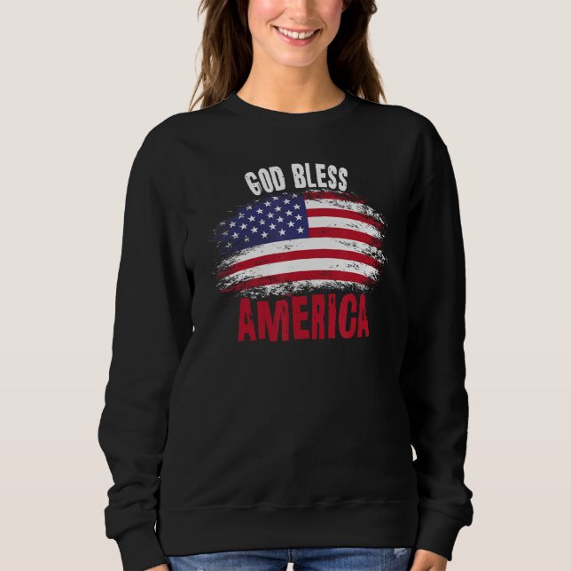 Camiseta 4th july apparel USA american flag 4th of july for (Frente)