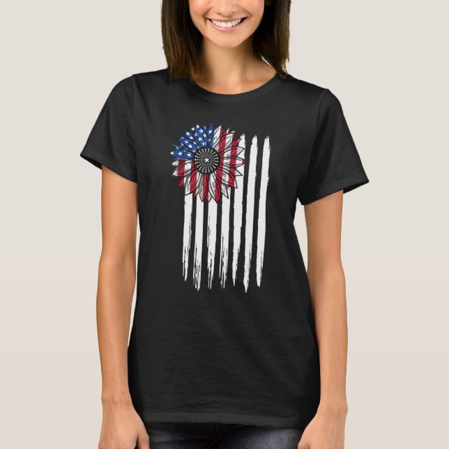 Camiseta 4th july apparel USA american flag 4th of july for (Frente)