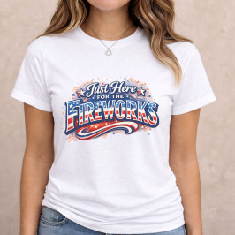 Camiseta 4th of July Fireworks 