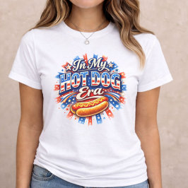 Camiseta 4th of July Hot Dog Era