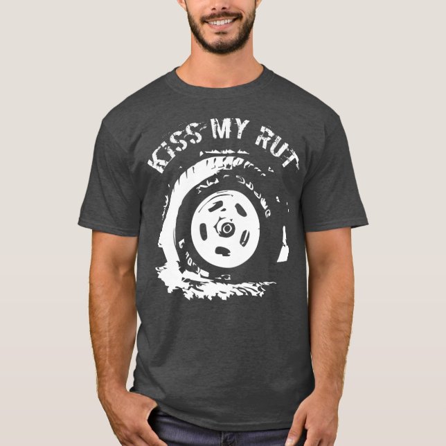 Camiseta 4WD Offroad  Funny 4x4 Four Wheel Drive Humor (Frente)