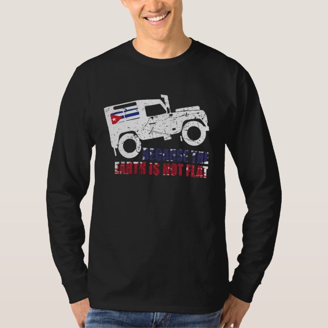 Camiseta 4x4 Earth Rover Cuba (Frente)