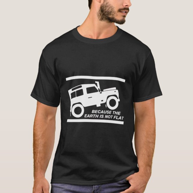 Camiseta 4X4 Land Earth Rover (Frente)