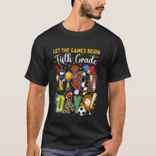 Camiseta 5º Dia de Campo do 5º Ano 2025 Vamos Começar os Jo