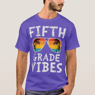 Camiseta 5º Grau Vibes De Volta À 5 Escolar T