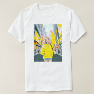 Camiseta 5万人達成に笑顔が溢れるJk Tシャツ｜寿司娘 GenerativeAI