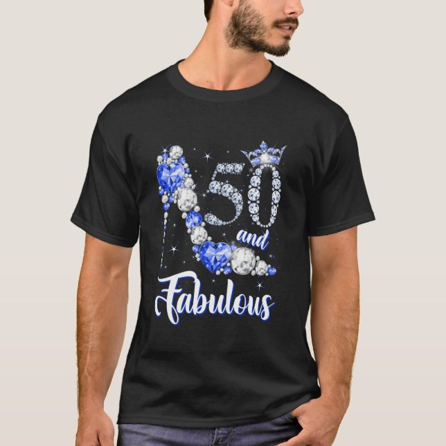 Camiseta 50ª Coroa Calçado 50 Fabulosos 50 (Frente)