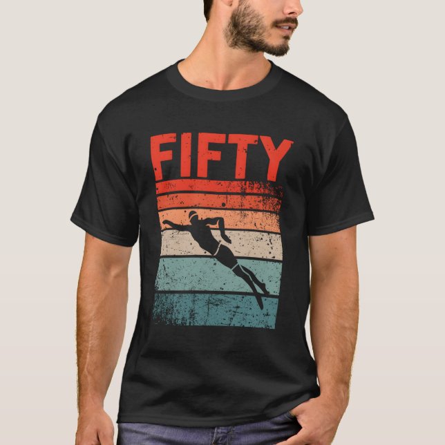 Camiseta 50ª Natação da Natação 50 (Frente)
