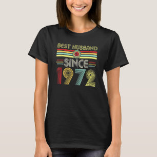 Camiseta 50º Aniversário do Casamento 50 Anos Melhor Marido