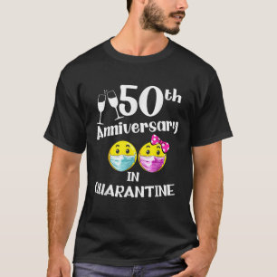 Camiseta 50º Aniversário do Casamento Dona da melhor esposa