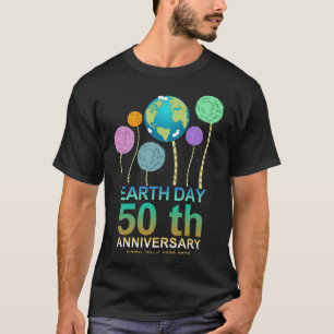 Camiseta 50º aniversário do dia da Terra
