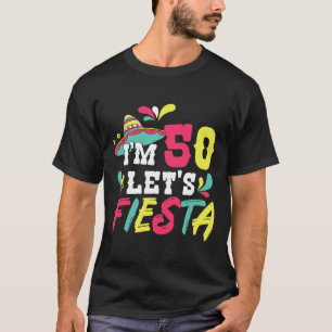 Camiseta 50º aniversário do Partido Mexicano Eu tenho 50 Va