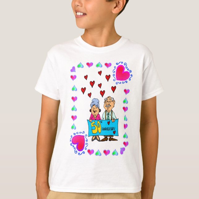 Camiseta 50º Aniversário - Dourado (Frente)