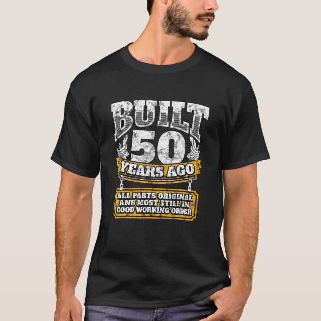 Camiseta 50º Aniversário Engraçado Presente No Dia B Dizend (Frente)