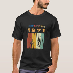 Camiseta 50º aniversário - Incrível Desde setembro de 19
