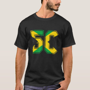 Camiseta 50º aniversário jamaicano 50 anos, 50 anos, jama