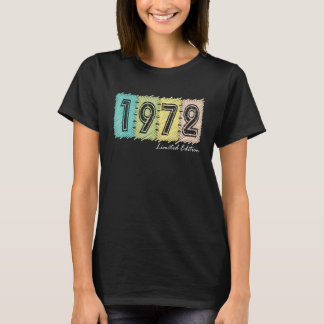 Camiseta 50º Aniversário Mulheres Gents 50 Anos Vintage 197