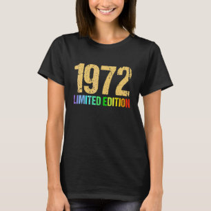 Camiseta 50º Aniversário Mulheres Gents 50 Anos Vintage 197