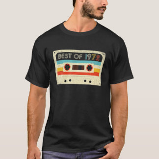 Camiseta 50º Aniversário Oferece O Melhor De 1972 Cassette 