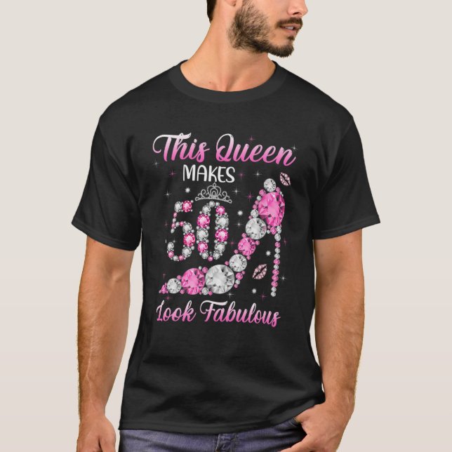 Camiseta 50º Aniversário S Para Mulheres Queens 1972 Diamon (Frente)