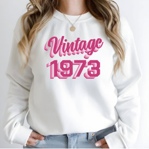 Camiseta 50º Aniversário Vintage 1973