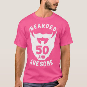 Camiseta 50º Presente de Aniversário Comprou 50 E Incrível