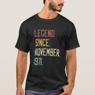 Camiseta 50º Presente De Aniversário Para A Lenda Masculina