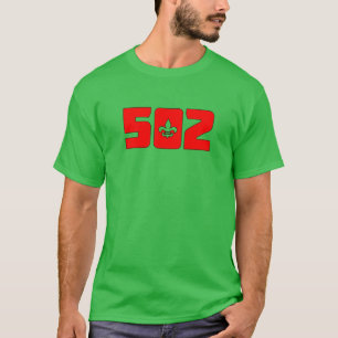 Camiseta 502 Louisville Kentucky 1