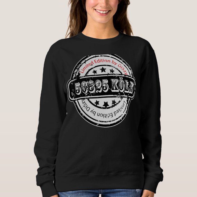 Camiseta 50825 Cologne Postcode Veedel District Cologne (Frente)