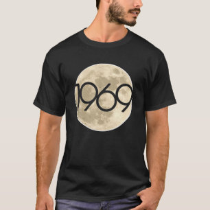 Camiseta 50.º Aniversário Apollo 11 1969 Aterrissagem à
