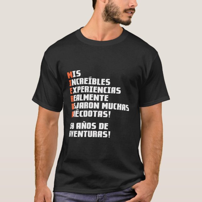 Camiseta 50 Aã±Os De Aventuras (Frente)