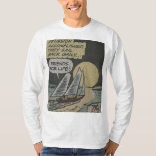 Camiseta 50 Adventure História em quadrinhos Melhor prese