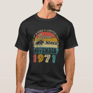 Camiseta 50 Anos 50 Anos Aniversário De 1971 Pai Marido Vi