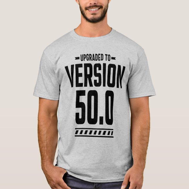 Camiseta 50 anos 50 anos Aniversário Engraçado Presente (Frente)
