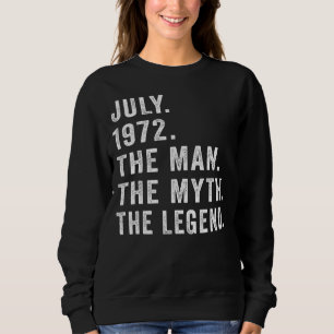 Camiseta 50 Anos Aniversário O Homem Mite Legenda 19