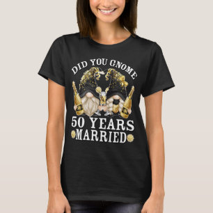 Camiseta 50 Anos Casados Com Engraçada Campanha De Casament