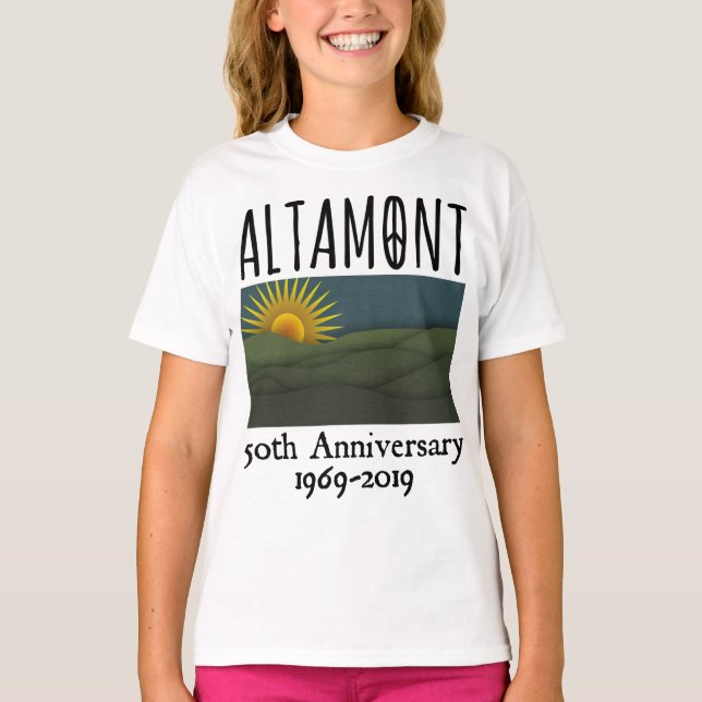 Camiseta 50 Anos De Altamont Speedway Free Concert 1969 (Frente)