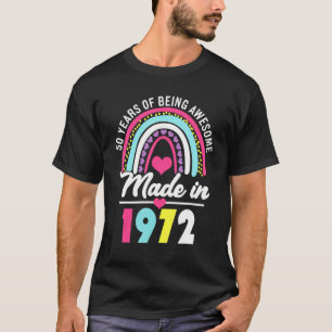 Camiseta 50 Anos De Esforço Feito Em 1972